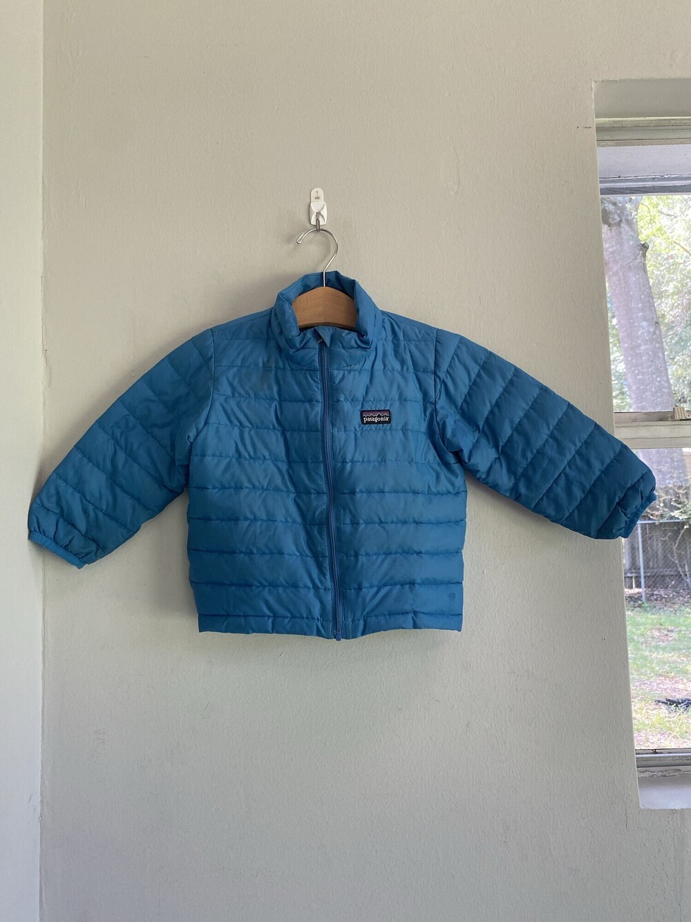 Patagonia Baby Blue Down Puffer Jacket 24 Months